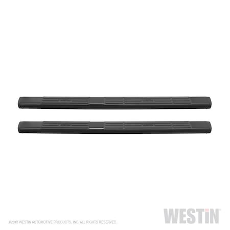 Westin Automotive 6IN OVAL SIDE BAR - MILD STEEL 91IN BLACK(REQUIRES SEPARATE MOUNT KIT PURCHASE) 22-6045